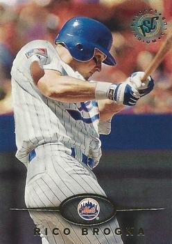 #170 Rico Brogna - New York Mets - 1995 Stadium Club Baseball