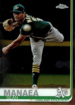 #170 Sean Manaea - Oakland Athletics - 2019 Topps Chrome Baseball