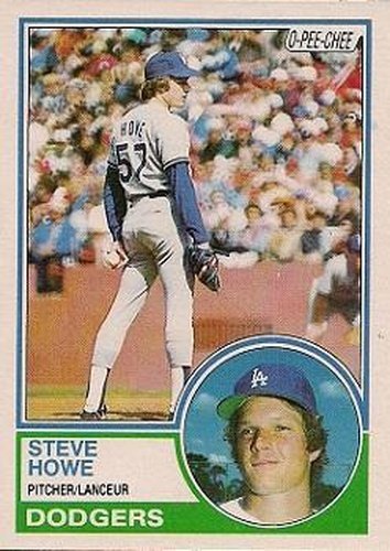 #170 Steve Howe - Los Angeles Dodgers - 1983 O-Pee-Chee Baseball