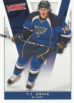 #170 T.J. Oshie - St. Louis Blues - 2010-11 Upper Deck Victory Hockey