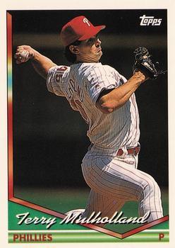 #170 Terry Mulholland - Philadelphia Phillies - 1994 Topps Baseball