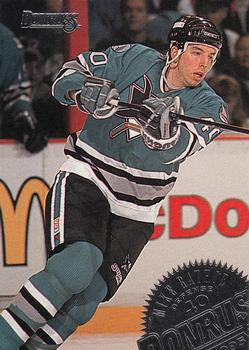 #170 Mike Rathje - San Jose Sharks - 1994-95 Donruss Hockey