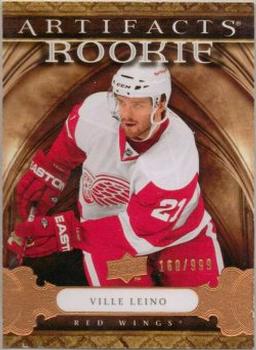 #170 Ville Leino - Detroit Red Wings - 2009-10 Upper Deck Artifacts Hockey