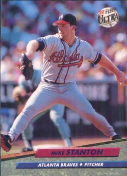 #170 Mike Stanton - Atlanta Braves - 1992 Ultra Baseball