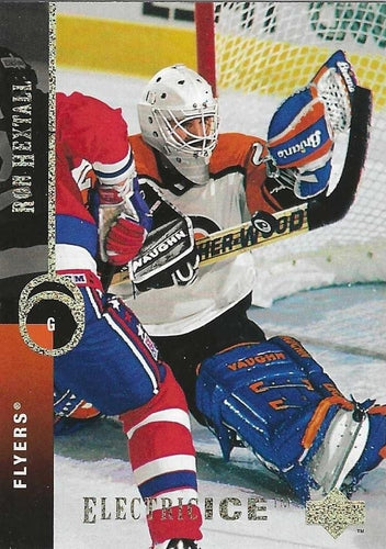 #170 Ron Hextall - Philadelphia Flyers - 1994-95 Upper Deck Hockey - Electric Ice