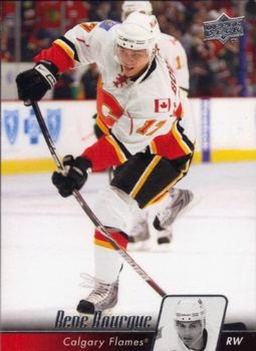 #171 Rene Bourque - Calgary Flames - 2010-11 Upper Deck Hockey