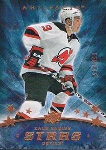 #171 Zach Parise - New Jersey Devils - 2008-09 Upper Deck Artifacts Hockey