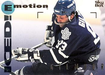 #171 Doug Gilmour - Toronto Maple Leafs - 1995-96 SkyBox E-Motion Hockey