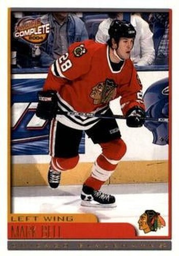 #171 Mark Bell - Chicago Blackhawks - 2003-04 Pacific Complete Hockey