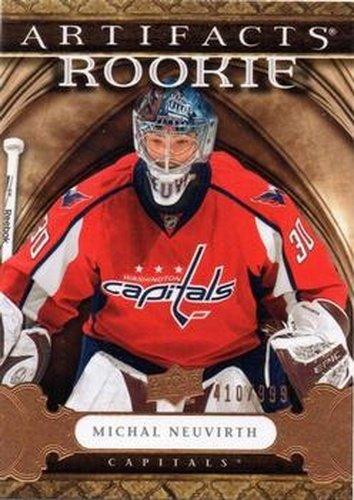 #171 Michal Neuvirth - Washington Capitals - 2009-10 Upper Deck Artifacts Hockey
