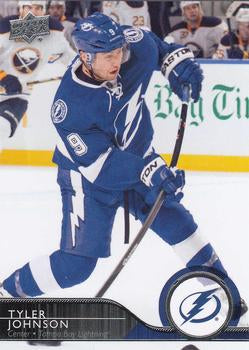 #171 Tyler Johnson - Tampa Bay Lightning - 2014-15 Upper Deck Hockey