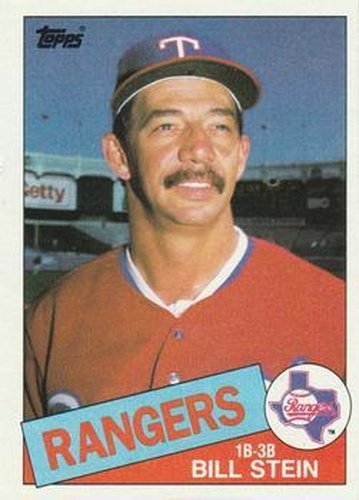 #171 Bill Stein - Texas Rangers - 1985 Topps Baseball