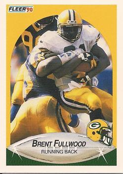 #171 Brent Fullwood - Green Bay Packers - 1990 Fleer Football