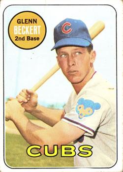 #171 Glenn Beckert - Chicago Cubs - 1969 Topps Baseball