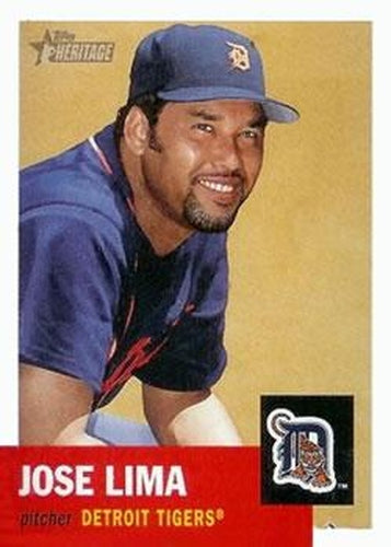 #171 Jose Lima - Detroit Tigers - 2002 Topps Heritage Baseball