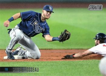 #171 Mike Brosseau - Tampa Bay Rays - 2021 Stadium Club Baseball