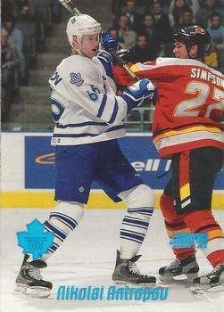 #171 Nikolai Antropov - Toronto Maple Leafs - 1999-00 Stadium Club Hockey