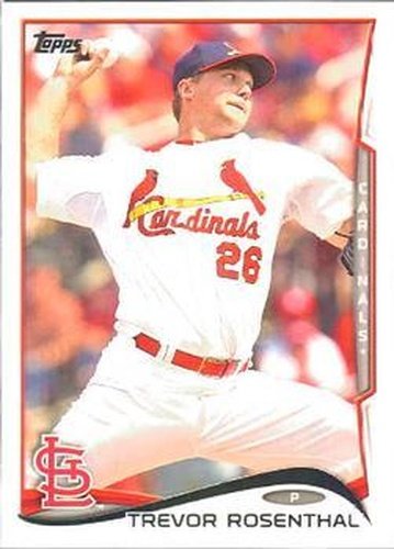#171 Trevor Rosenthal - St. Louis Cardinals - 2014 Topps Baseball