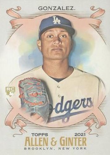 #171 Victor Gonzalez - Los Angeles Dodgers - 2021 Topps Allen & Ginter Baseball