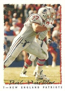 #171 Pat Harlow - New England Patriots - 1995 Topps Football