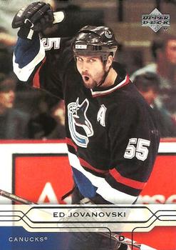 #171 Ed Jovanovski - Vancouver Canucks - 2004-05 Upper Deck Hockey