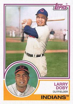 #171 Larry Doby - Cleveland Indians - 2021 Topps Archives Baseball