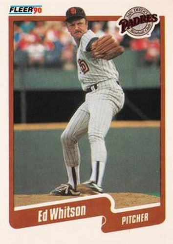 #171 Ed Whitson - San Diego Padres - 1990 Fleer USA Baseball