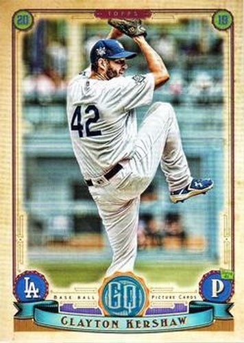 #171b Clayton Kershaw - Los Angeles Dodgers - 2019 Topps Gypsy Queen Baseball