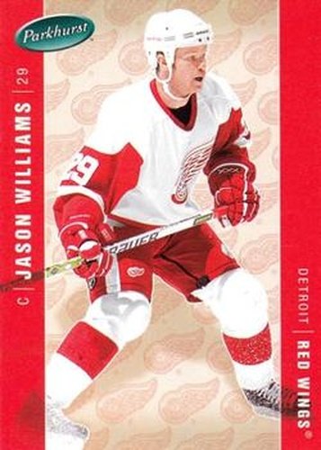 #172 Jason Williams - Detroit Red Wings - 2005-06 Parkhurst Hockey
