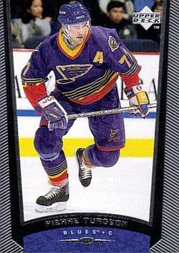 #172 Pierre Turgeon - St. Louis Blues - 1998-99 Upper Deck Hockey