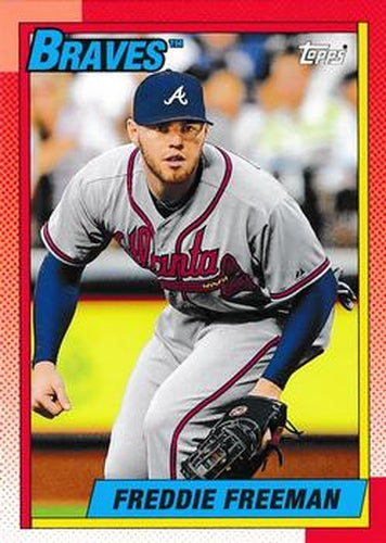 #172 Freddie Freeman - Atlanta Braves - 2013 Topps Archives Baseball
