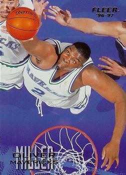 #172 Oliver Miller - Dallas Mavericks - 1996-97 Fleer Basketball
