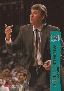 #172 Allan Bristow - Charlotte Hornets - 1995-96 Hoops Basketball