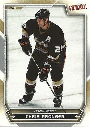 #172 Chris Pronger - Anaheim Ducks - 2007-08 Upper Deck Victory Hockey
