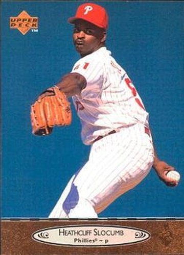 #172 Heathcliff Slocumb - Philadelphia Phillies - 1996 Upper Deck Baseball