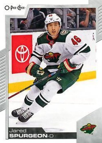 #172 Jared Spurgeon - Minnesota Wild - 2020-21 O-Pee-Chee Hockey