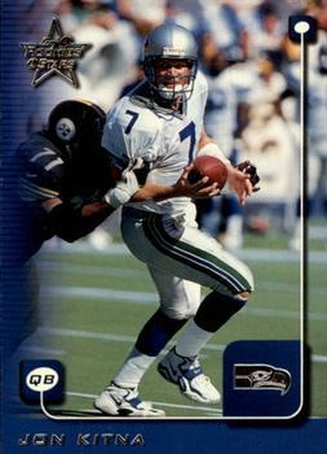 #172 Jon Kitna - Seattle Seahawks - 1999 Leaf Rookies & Stars Football