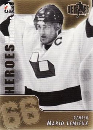 #172 Mario Lemieux - Laval Voisins - 2004-05 In The Game Heroes and Prospects Hockey