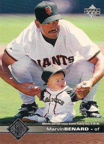 #172 Marvin Benard - San Francisco Giants - 1997 Upper Deck Baseball