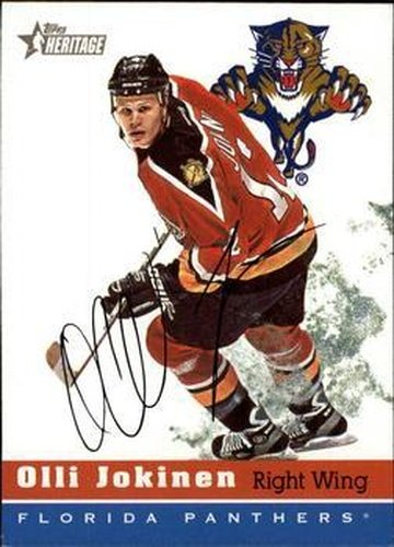 #172 Olli Jokinen - Florida Panthers - 2000-01 Topps Heritage Hockey