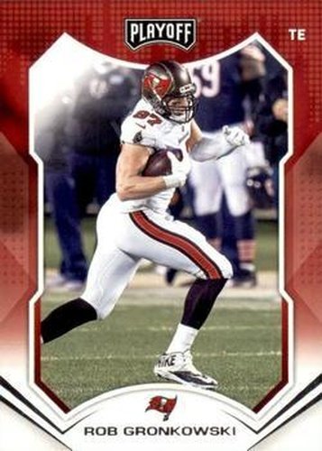 #172 Rob Gronkowski - Tampa Bay Buccaneers - 2021 Panini Playoff Football