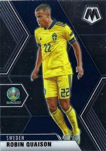 #172 Robin Quaison - Sweden - 2021 Panini Mosaic UEFA EURO Soccer