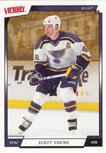 #172 Scott Young - St. Louis Blues - 2006-07 Upper Deck Victory Hockey