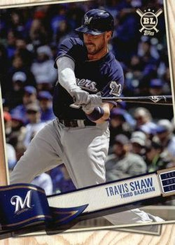 #172 Travis Shaw - Milwaukee Brewers - 2019 Topps Big League Baseball