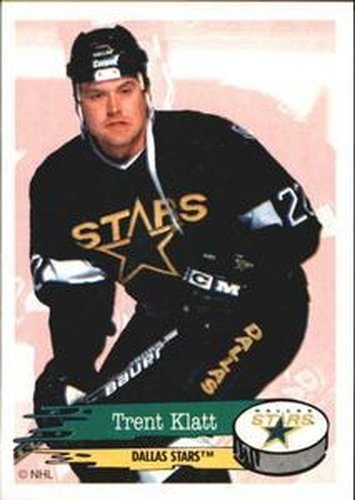 #172 Trent Klatt - Dallas Stars - 1995-96 Panini Hockey Stickers