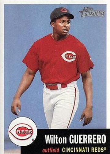 #172 Wilton Guerrero - Cincinnati Reds - 2002 Topps Heritage Baseball