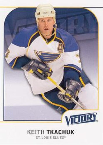 #172 Keith Tkachuk - St. Louis Blues - 2009-10 Upper Deck Victory Hockey