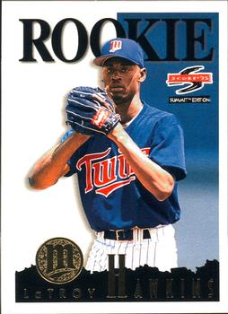 #172 LaTroy Hawkins - Minnesota Twins - 1995 Summit Baseball