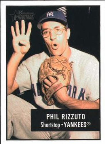 #172a Phil Rizzuto - New York Yankees - 2003 Bowman Heritage Baseball