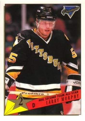#173 Larry Murphy - Pittsburgh Penguins - 1993-94 O-Pee-Chee Premier Hockey